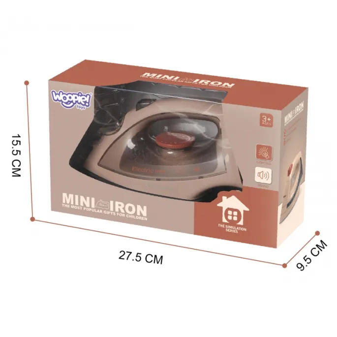 Dziecięce żelazko z dźwiękiem i światłem - idealny prezent dla 3-latków.