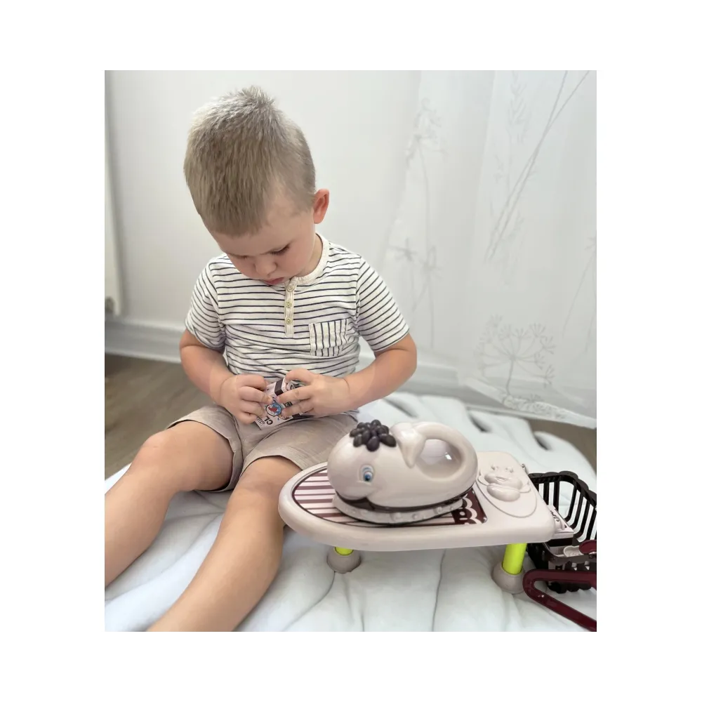 WOOPIE Zestaw do Prasowania 2w1 Deska Żelazko z Muzyką 7 el.