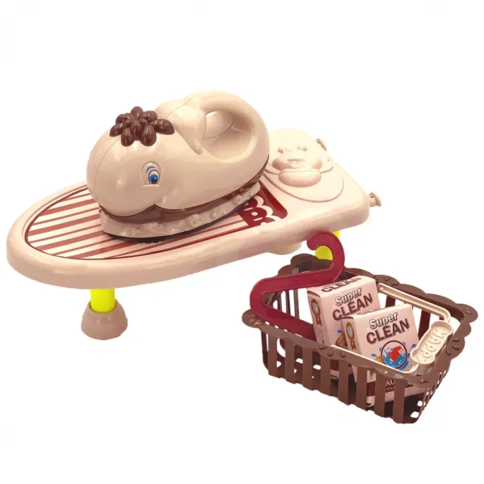 Bezpieczne żelazko dla dzieci bez ryzyka poparzeń.