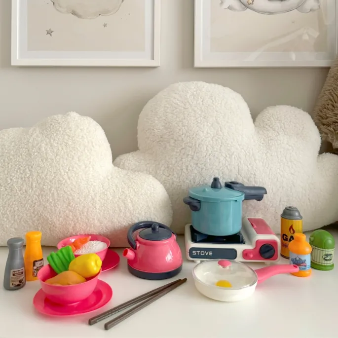 Bezpieczny zestaw kucharza dla maluchów