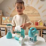 WOOPIE Zestaw AGD 3w1 Ekspres Mikser Blender Efekty Dźwiękowe Świetlne