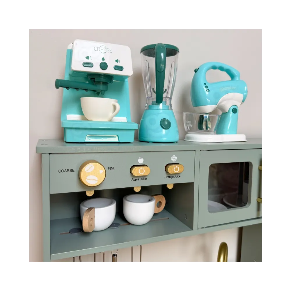 WOOPIE Zestaw AGD 3w1 Ekspres Mikser Blender Efekty Dźwiękowe Świetlne