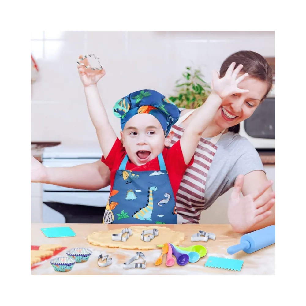 WOOPIE Dino Zestaw Małego Kucharza