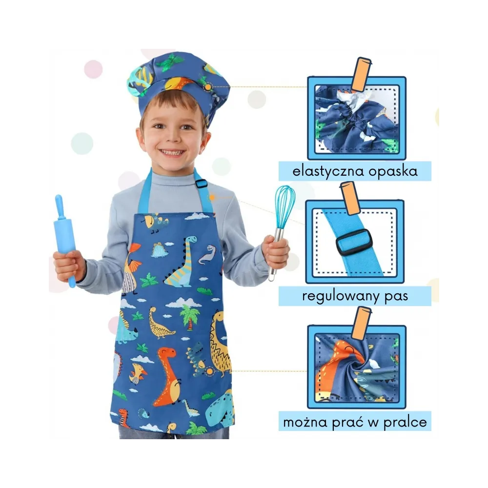 WOOPIE Dino Zestaw Małego Kucharza