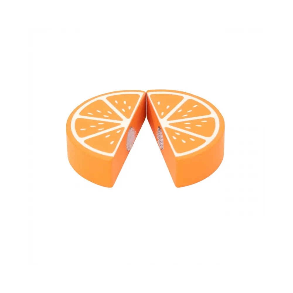 VIGA Drewniana Układanka Edukacyjna Montessori Owoce do Krojenia