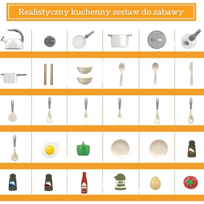 Zabawki do gotowania dla dzieci rozwijające kreatywność.