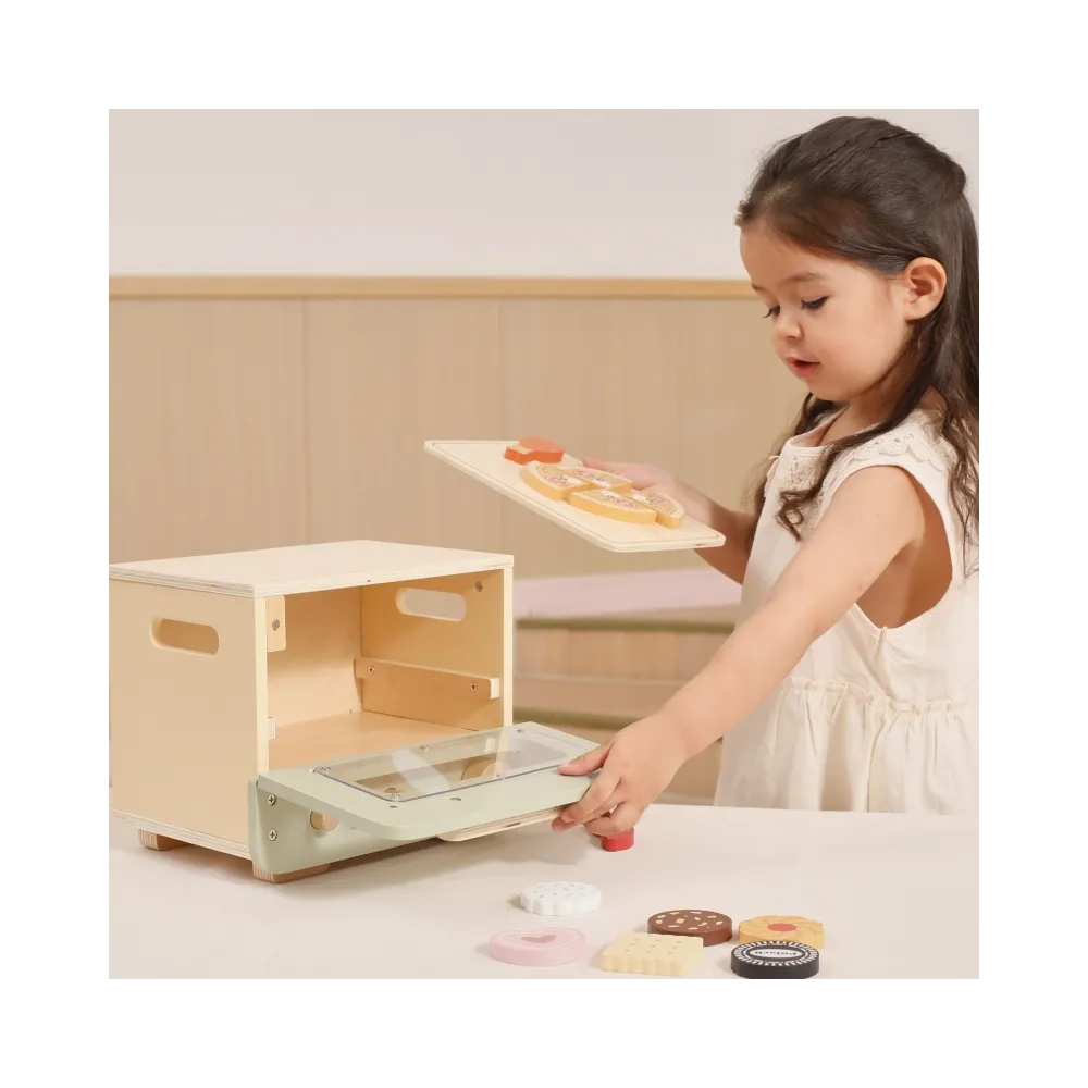 Zestaw akcesoriów do pieczenia dla dzieci: ciasteczka, pizza i mięso