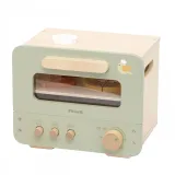 Ruchome pokrętła i realistyczne detale piekarnika drewnianego dla dzieci