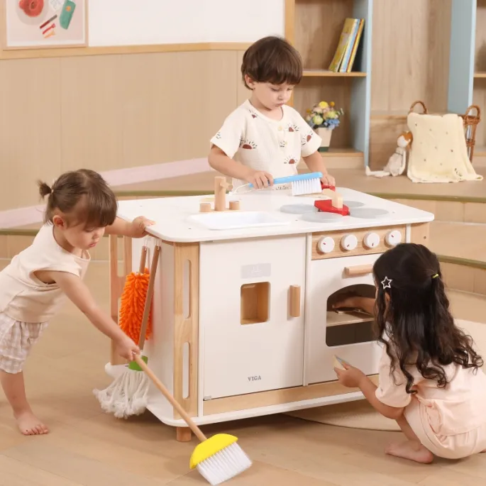 VIGA Centrum do gotowania i sprzątania dla dzieci