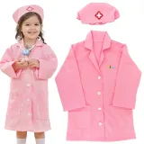 VIGA Strój Mundurek i Kapelusz Małej Pielęgniarki