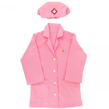 VIGA Strój Mundurek i Kapelusz Małej Pielęgniarki