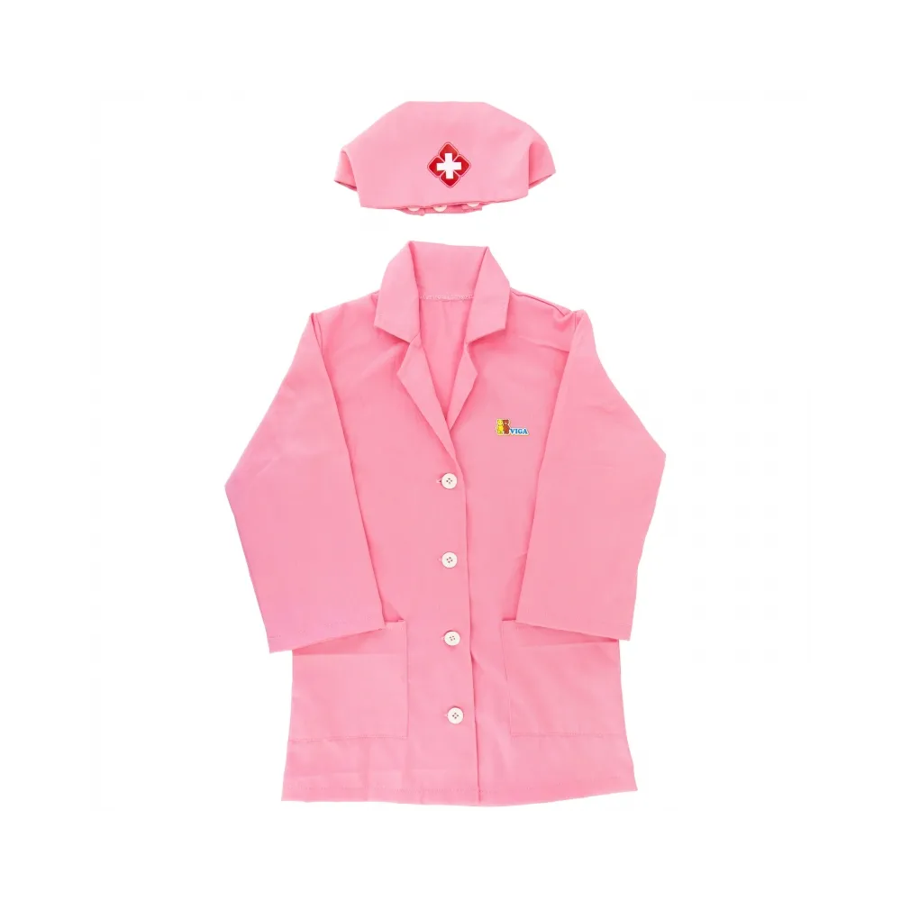 VIGA Strój Mundurek i Kapelusz Małej Pielęgniarki