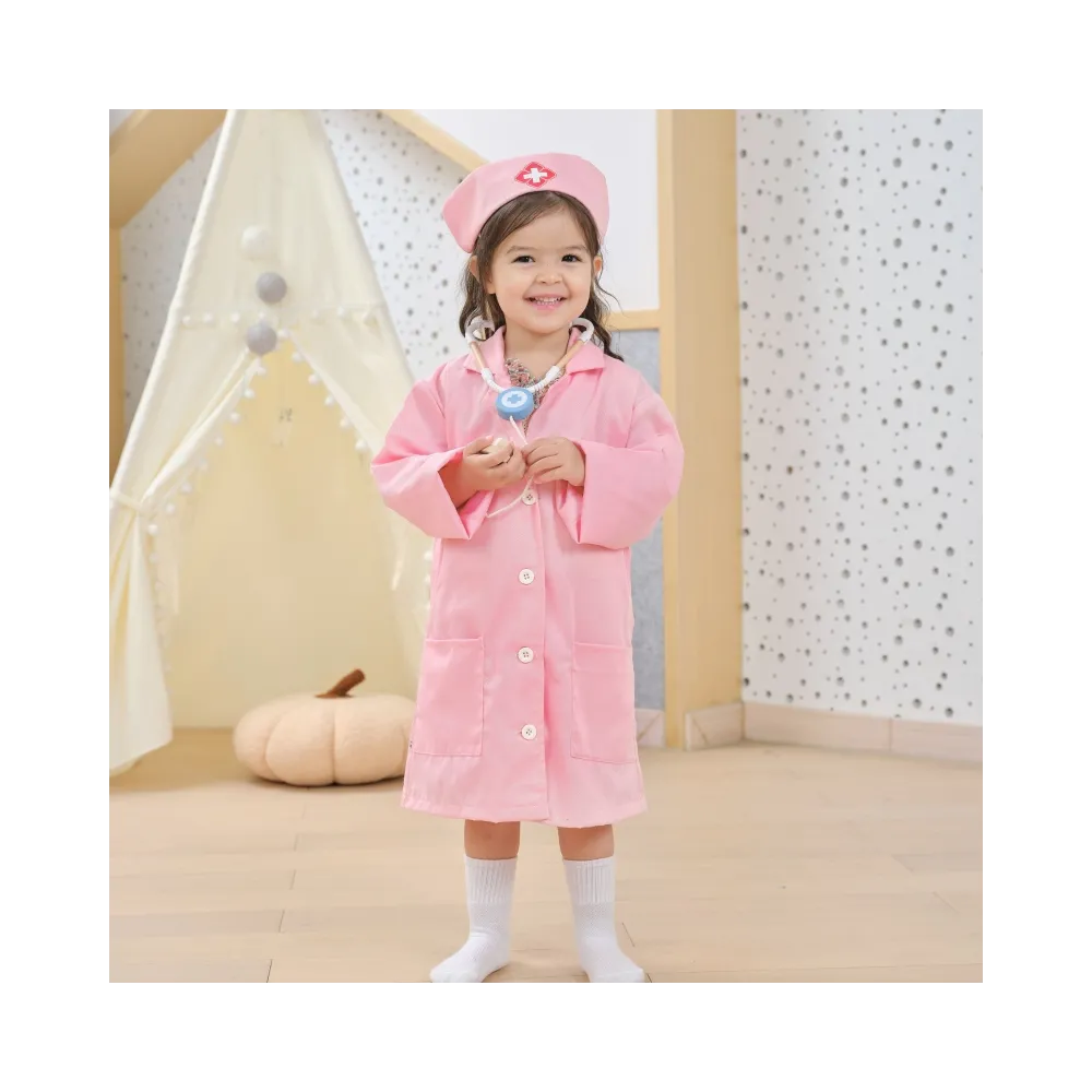 VIGA Strój Mundurek i Kapelusz Małej Pielęgniarki