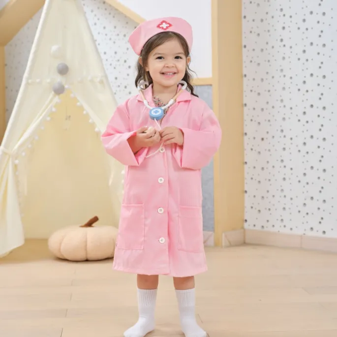 Zestaw pielęgniarki w kolorowym opakowaniu