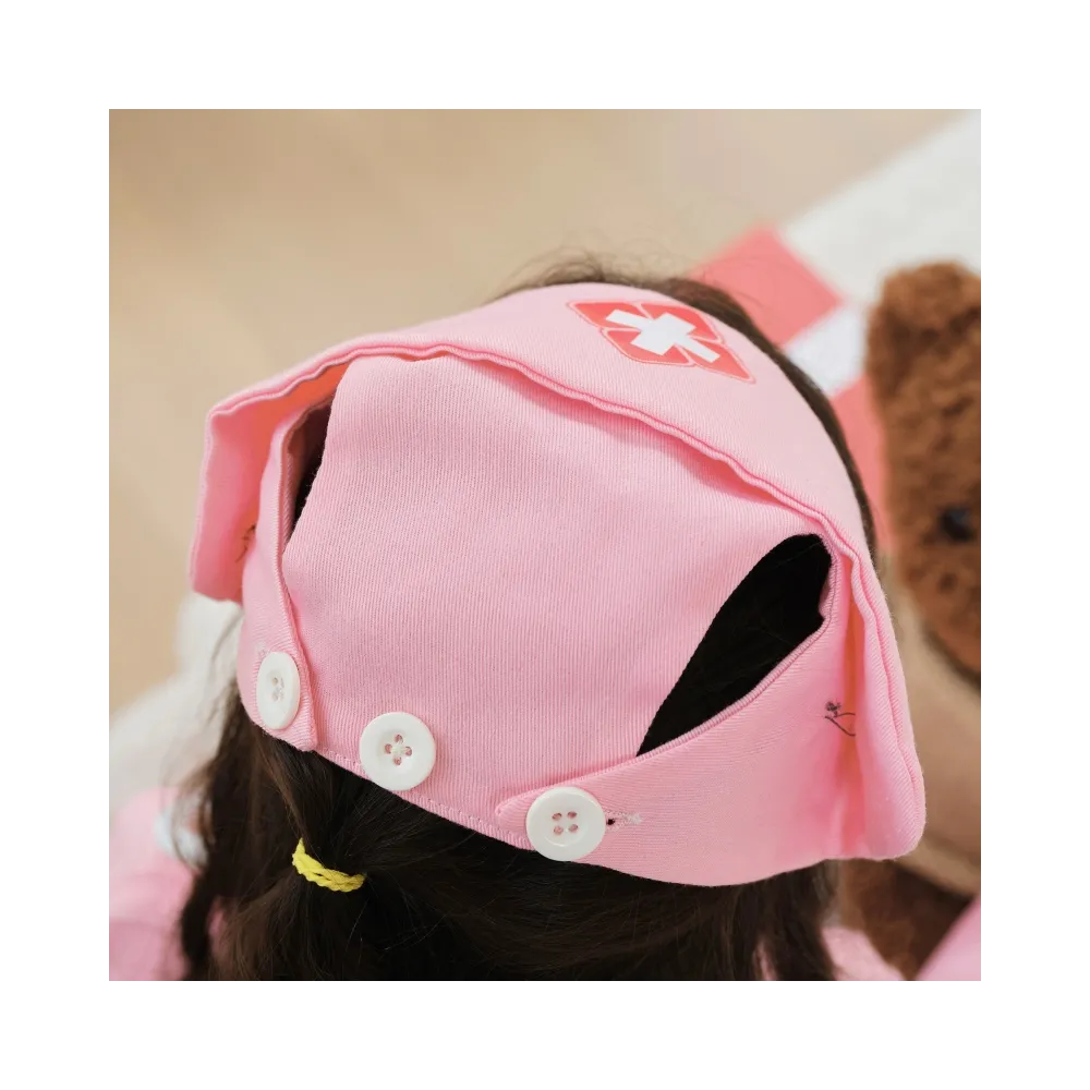 VIGA Strój Mundurek i Kapelusz Małej Pielęgniarki