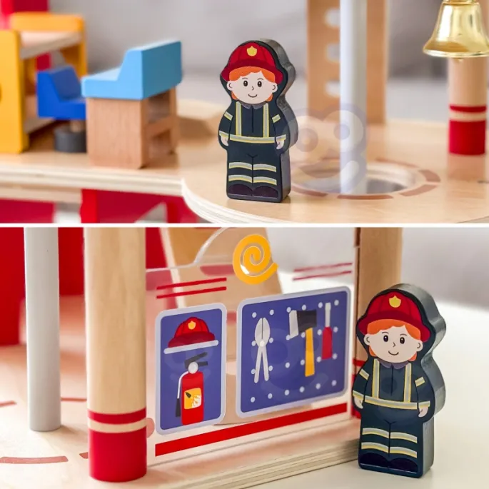 Drewniana zabawka rozwijająca kreatywność dzieci