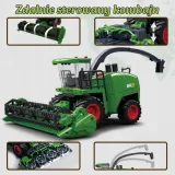 Kombajn zdalnie sterowany z obracającym hederem