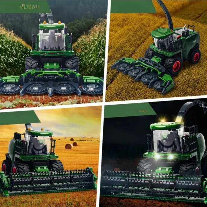 Zdalne sterowanie kombajnem rolniczym dla dzieci