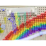 MASTERKIDZ Wolnostojąca Tablica Naukowa Kreatywna STEM 166 x 125