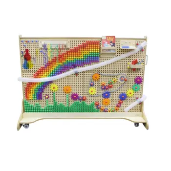 MASTERKIDZ Wolnostojąca Tablica Naukowa Kreatywna STEM 166 x 125