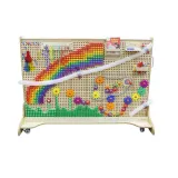 MASTERKIDZ Wolnostojąca Tablica Naukowa Kreatywna STEM 166 x 125