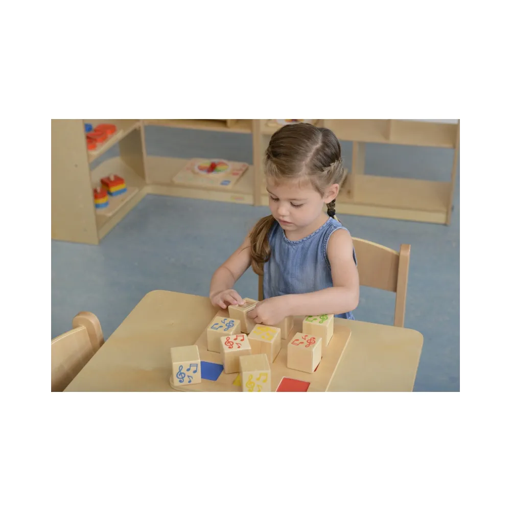 MASTERKIDZ Drewniany Sorter Sensoryczny Łączenie Dźwięków Montessori