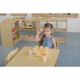 MASTERKIDZ Drewniany Sorter Sensoryczny Łączenie Dźwięków Montessori
