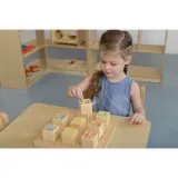 MASTERKIDZ Drewniany Sorter Sensoryczny Łączenie Dźwięków Montessori