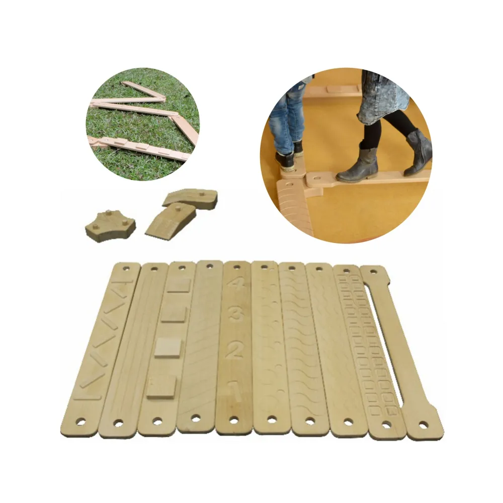 Drewniane deseczki do treningu równowagi dla dzieci