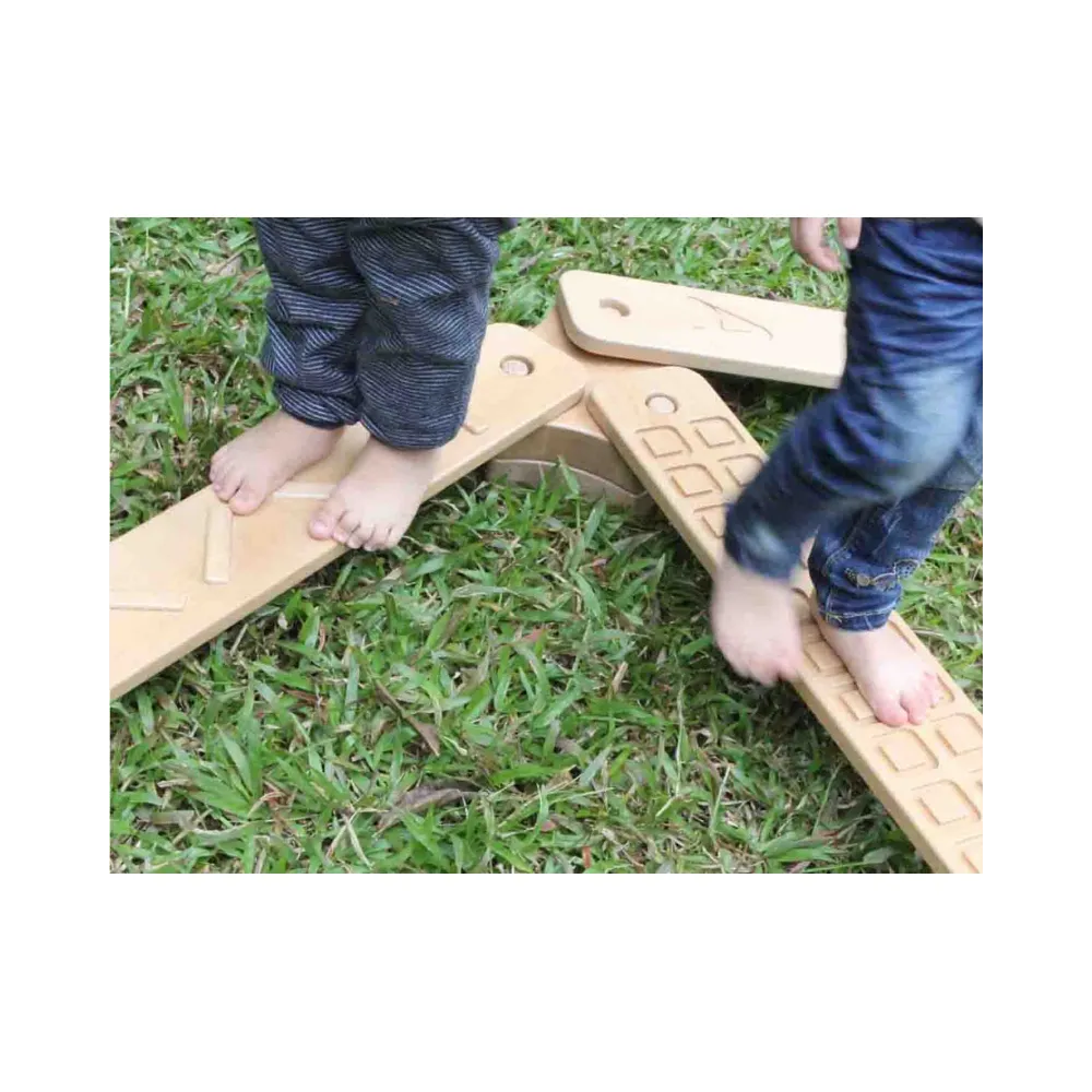 Ekologiczne zabawki do treningu równowagi dla najmłodszych