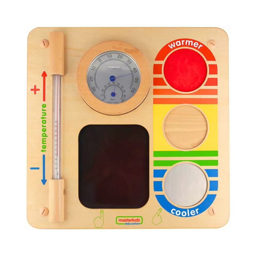 MASTERKIDZ Nauka o Temperaturze Ścienna Tablica Edukacyjna Flex