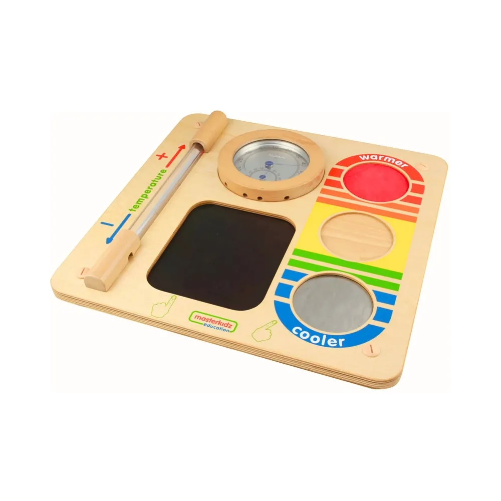 MASTERKIDZ Nauka o Temperaturze Ścienna Tablica Edukacyjna Flex