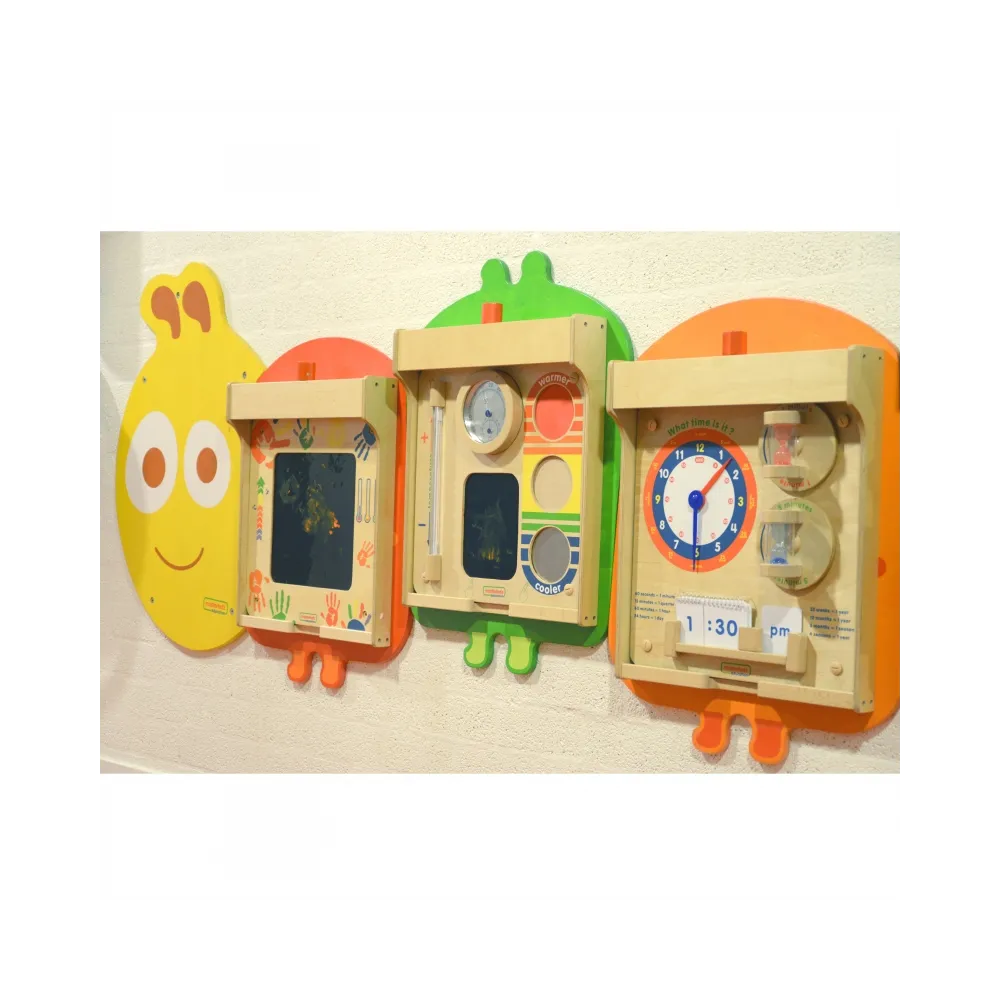 MASTERKIDZ System do Montażu 5 Ściennych Tablic Edukacyjnych Flex - Gąsienica