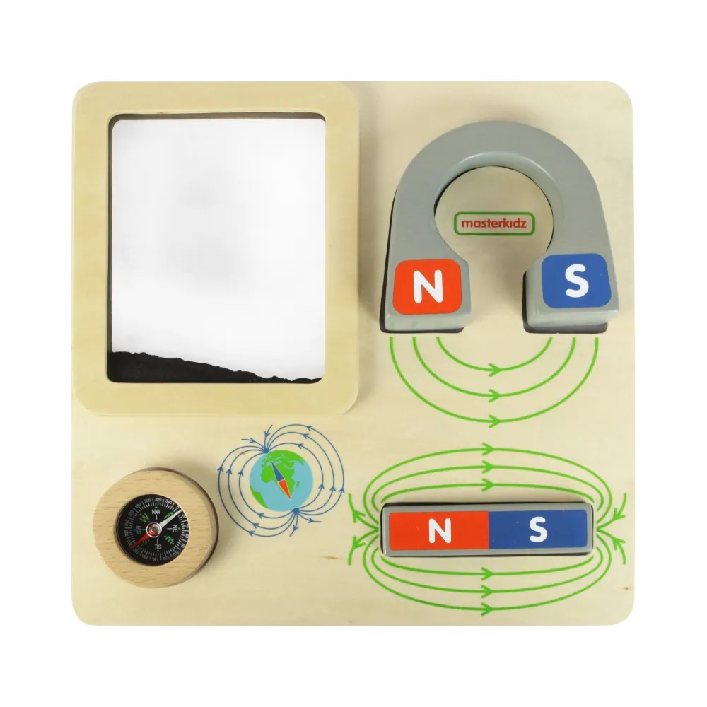 MASTERKIDZ Zabawa Magnetyczna Tablica Edukacyjna Kompas Montessori