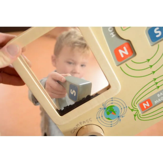 Kompas do nauki kierunków dla najmłodszych.