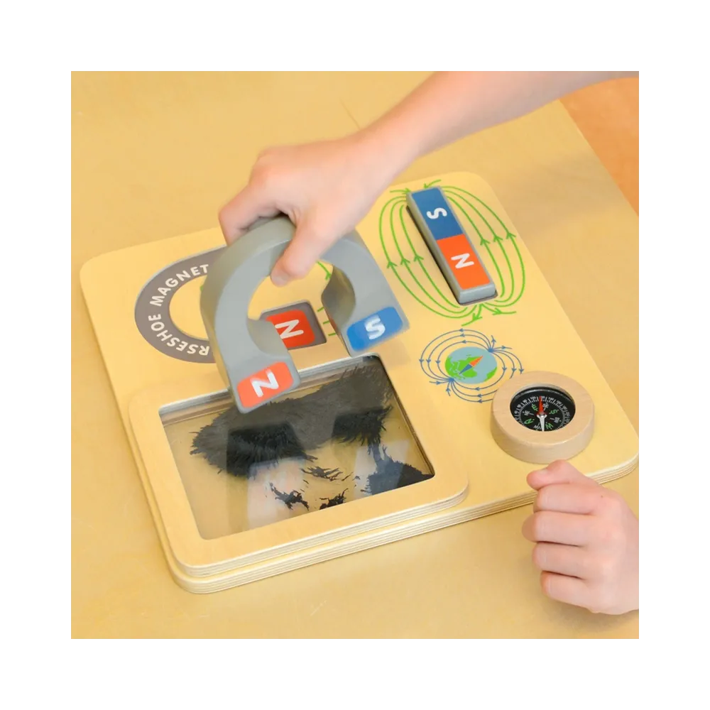 MASTERKIDZ Zabawa Magnetyczna Tablica Edukacyjna Kompas Montessori