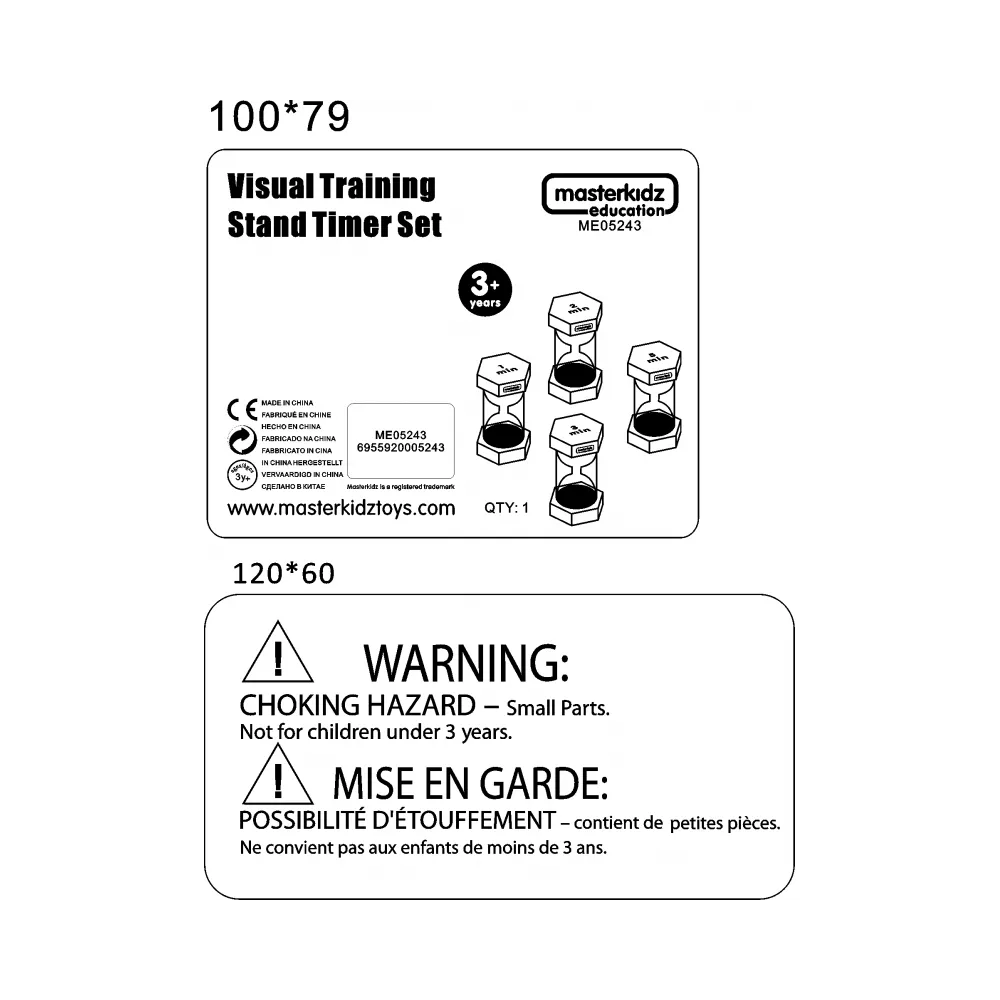 MASTERKIDZ Zestaw Klepsydr - Nauka O Czasie