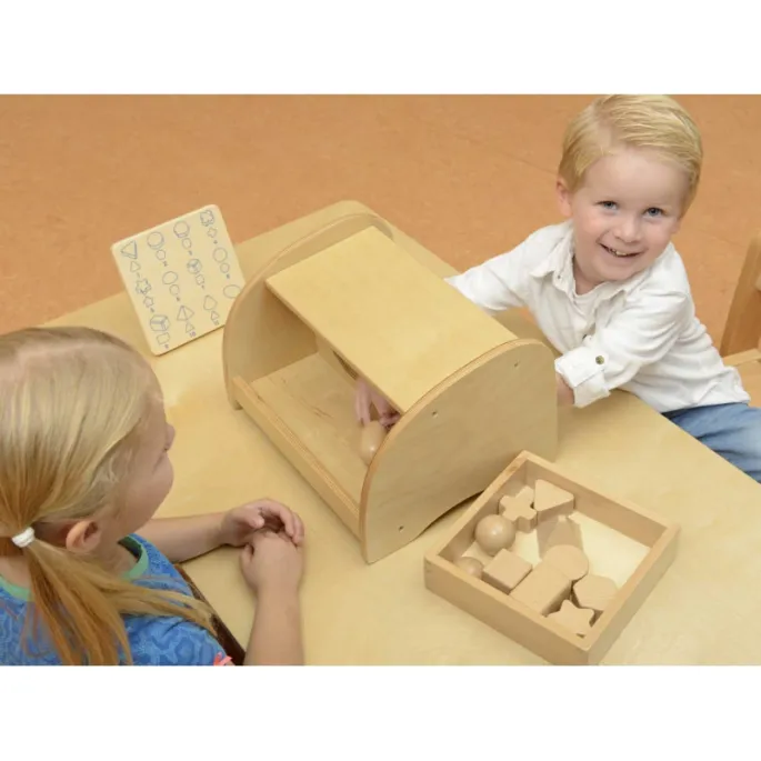 Zestaw do nauki kształtów poprzez dotyk i zabawę