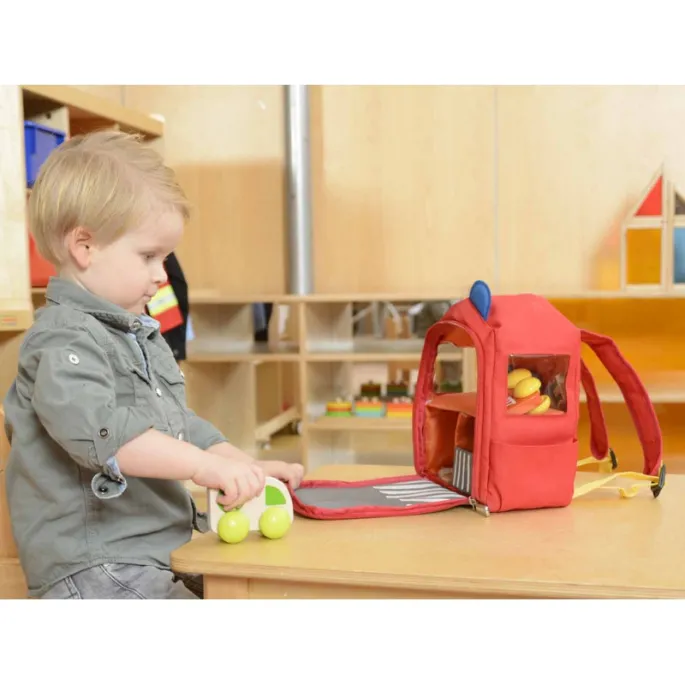 Plecak z zabawkami rozwijający wyobraźnię dzieci