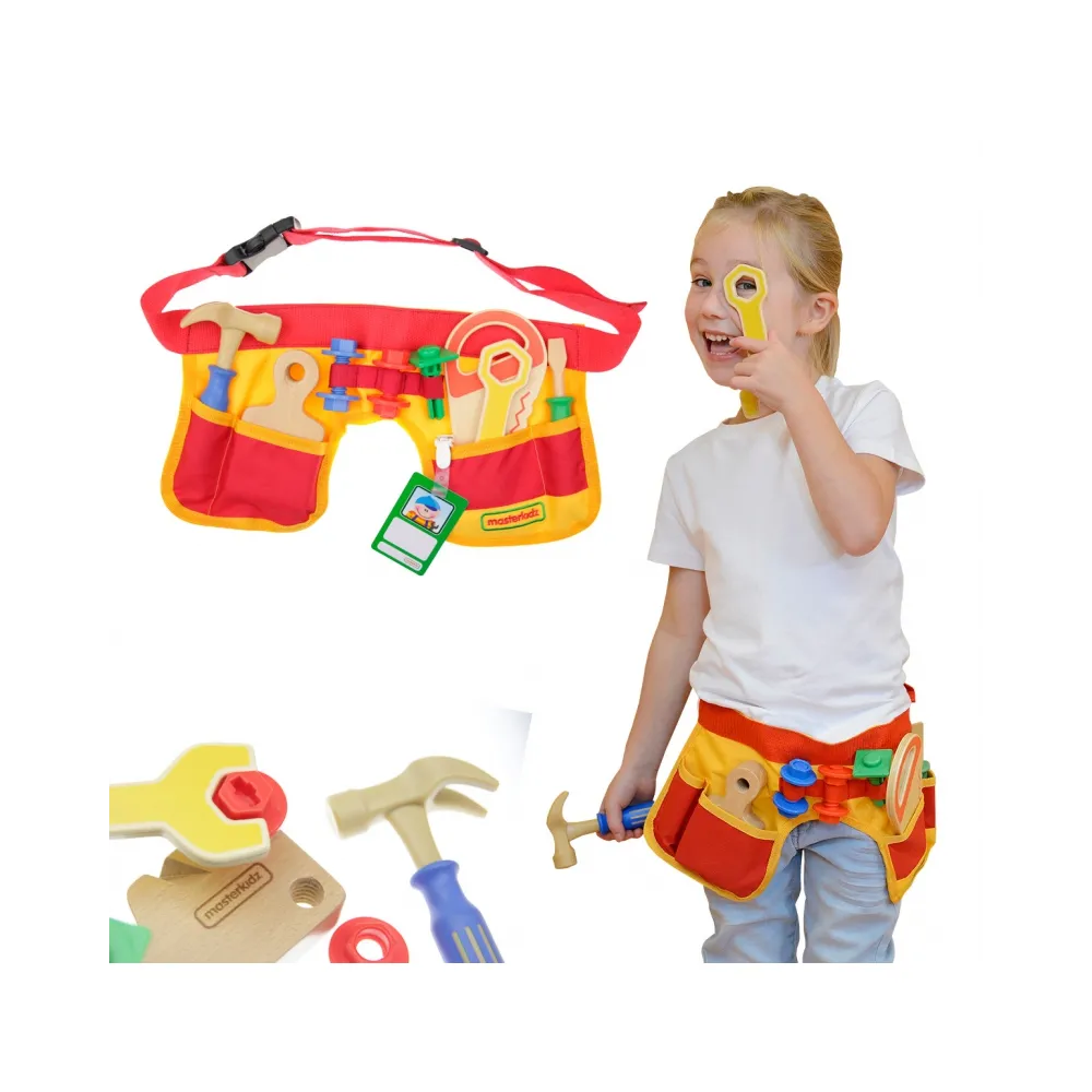 MASTERKIDZ Pas Z Narzędziami Stolarza 12 Elementów