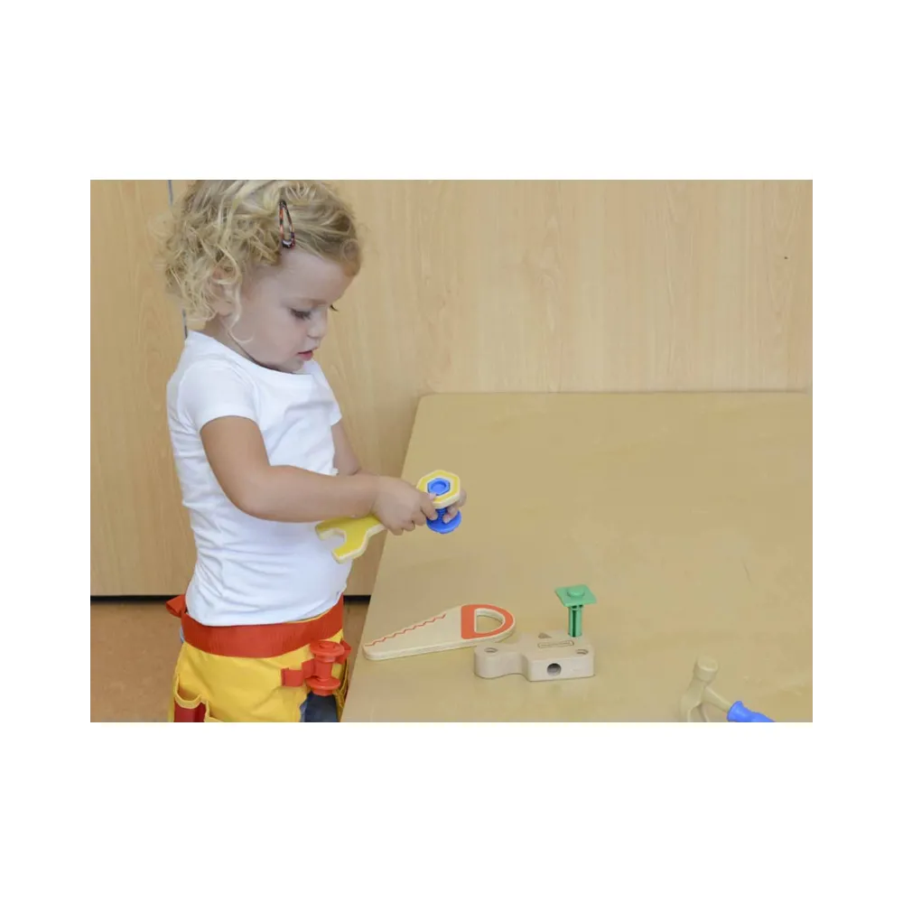 MASTERKIDZ Pas Z Narzędziami Stolarza 12 Elementów