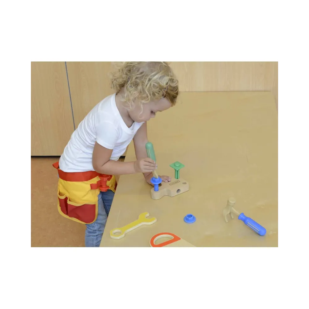 MASTERKIDZ Pas Z Narzędziami Stolarza 12 Elementów