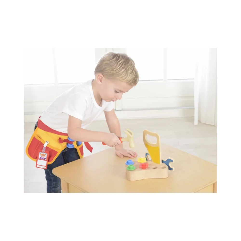 MASTERKIDZ Pas Z Narzędziami Stolarza 12 Elementów