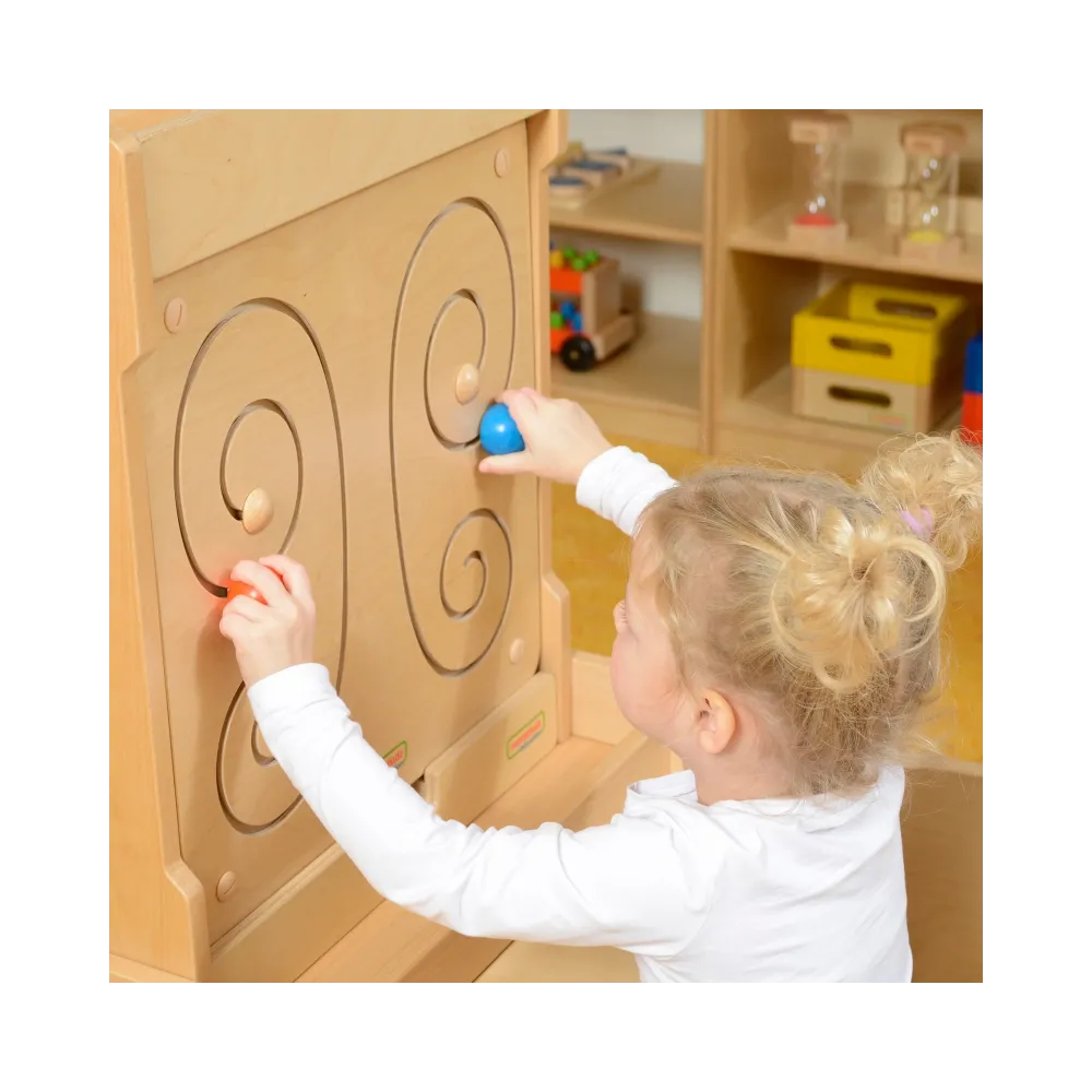 MASTERKIDZ Tablica Przesuwna Kształt Motyla Montessori