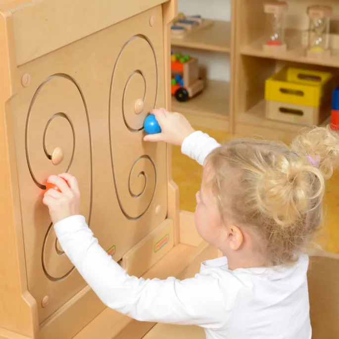 Przesuwna tablica edukacyjna dla dzieci