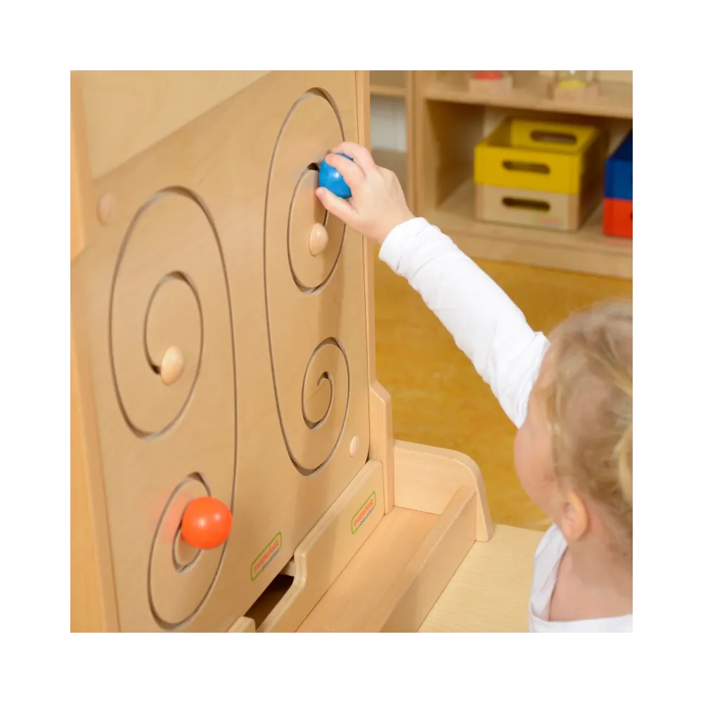 MASTERKIDZ Tablica Przesuwna Kształt Motyla Montessori