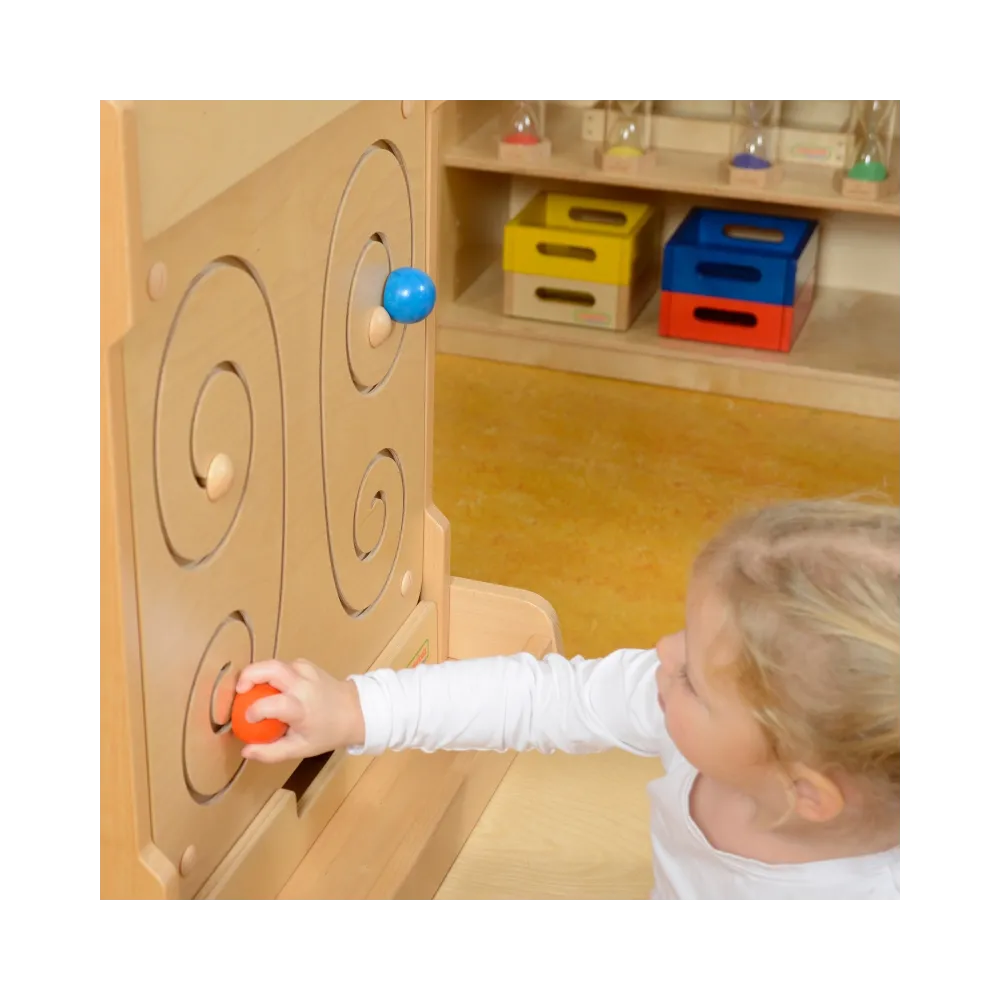 MASTERKIDZ Tablica Przesuwna Kształt Motyla Montessori