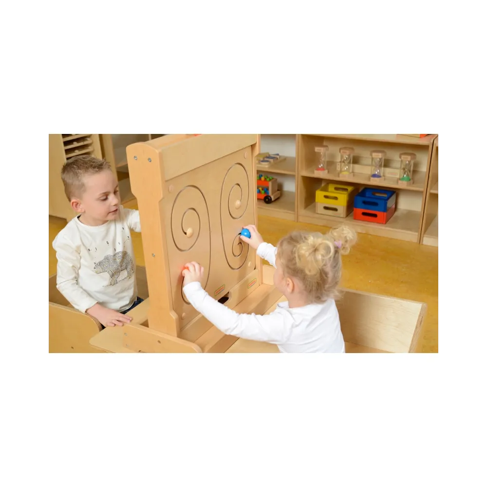 MASTERKIDZ Tablica Przesuwna Kształt Motyla Montessori