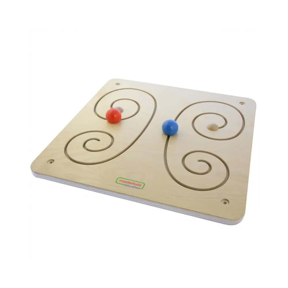 MASTERKIDZ Tablica Przesuwna Kształt Motyla Montessori