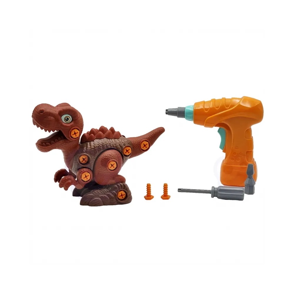 WOOPIE Dinozaur do Skręcania Zestaw Konstrukcyjny + Wiertarka 31 el.